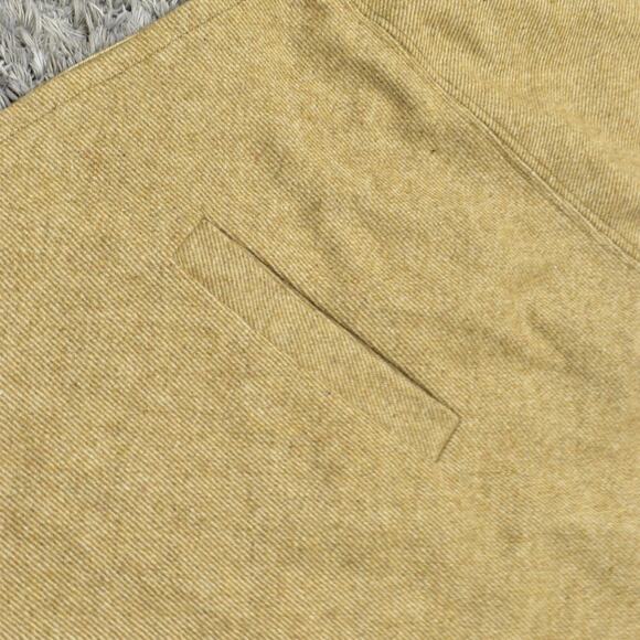 Loft Women's Size S Basic Cape Brown Polyester Button Hooded Solid Short Sleeve - Picture 5 of 8